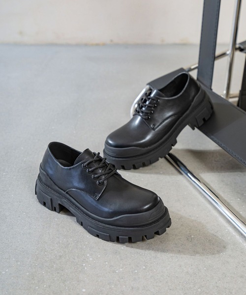 shoes365(シューズスリーシックスファイヴ)の「【shoes365】二層保護厚底ドレスシューズ(ドレスシューズ・メンズ・ブラック系その他2/ブラック系その他・24.5cm/26.5cm/24.0cm/25.5cm/26.0cm/27.0cm/25.0cm)」の9枚目の写真