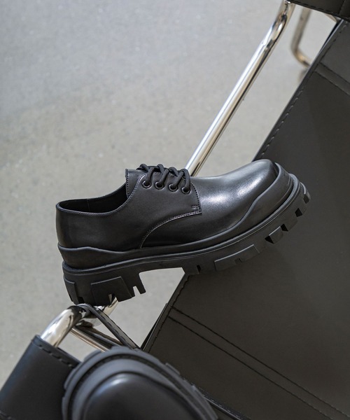 shoes365(シューズスリーシックスファイヴ)の「【shoes365】二層保護厚底ドレスシューズ(ドレスシューズ・メンズ・ブラック系その他2/ブラック系その他・24.5cm/26.5cm/24.0cm/25.5cm/26.0cm/27.0cm/25.0cm)」の8枚目の写真