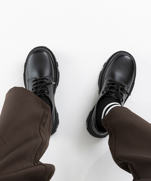 shoes365(シューズスリーシックスファイヴ)の「【shoes365】二層保護厚底ドレスシューズ(ドレスシューズ・メンズ・ブラック系その他2/ブラック系その他・24.5cm/26.5cm/24.0cm/25.5cm/26.0cm/27.0cm/25.0cm)」の21枚目の写真