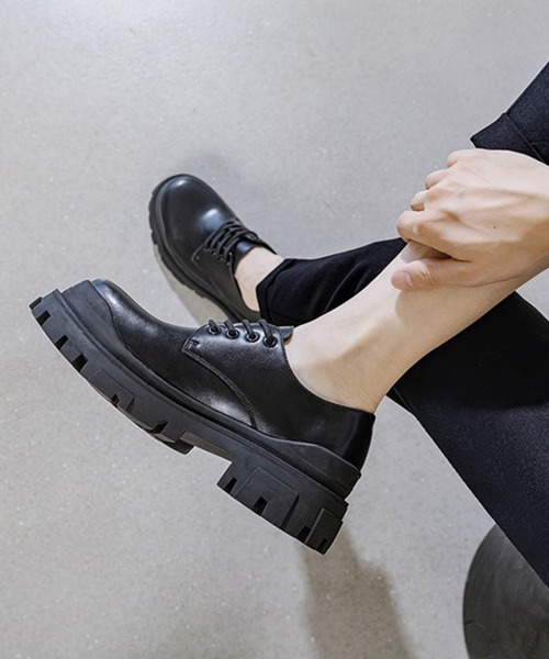 shoes365(シューズスリーシックスファイヴ)の「【shoes365】二層保護厚底ドレスシューズ(ドレスシューズ・メンズ・ブラック系その他2/ブラック系その他・24.5cm/26.5cm/24.0cm/25.5cm/26.0cm/27.0cm/25.0cm)」の18枚目の写真