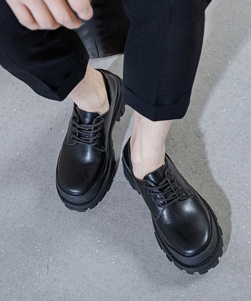 shoes365(シューズスリーシックスファイヴ)の「【shoes365】二層保護厚底ドレスシューズ(ドレスシューズ・メンズ・ブラック系その他2/ブラック系その他・24.5cm/26.5cm/24.0cm/25.5cm/26.0cm/27.0cm/25.0cm)」の17枚目の写真