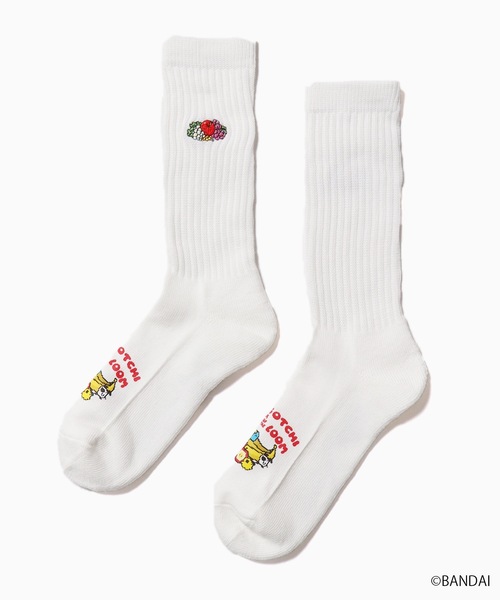 ROOPTOKYO（ループトウキョウ）の「たまごっち×FRUIT OF THE LOOM プリントソックス（ソックス/靴下・レディース・グレー/ホワイト/ブラック・23cm/25cm）」の19枚目の写真