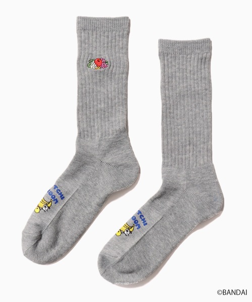 ROOPTOKYO（ループトウキョウ）の「たまごっち×FRUIT OF THE LOOM プリントソックス（ソックス/靴下・レディース・グレー/ホワイト/ブラック・23cm/25cm）」の17枚目の写真