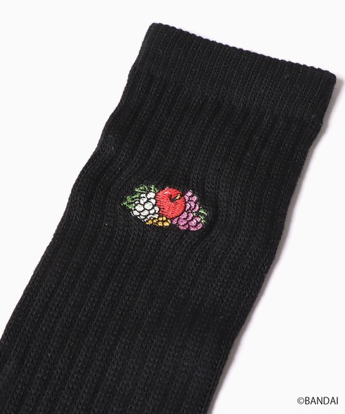 ROOPTOKYO（ループトウキョウ）の「たまごっち×FRUIT OF THE LOOM プリントソックス（ソックス/靴下・レディース・グレー/ホワイト/ブラック・23cm/25cm）」の9枚目の写真