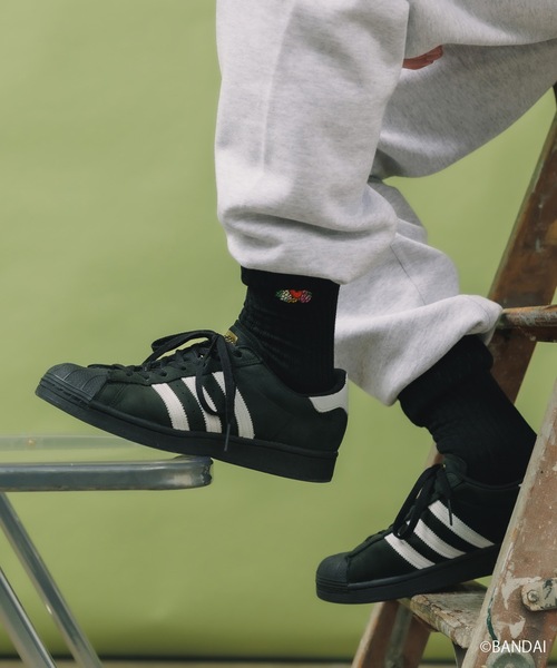 ROOPTOKYO（ループトウキョウ）の「たまごっち×FRUIT OF THE LOOM プリントソックス（ソックス/靴下・レディース・グレー/ホワイト/ブラック・23cm/25cm）」の16枚目の写真