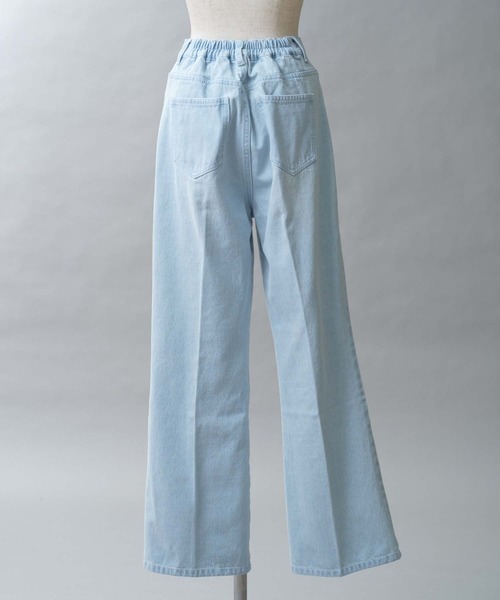 one after another NICE CLAUP（ワンアフターアナザーナイスクラップ）の「アソート美脚デニムパンツ（デニムパンツ・レディース・ネイビー/サックスブルー/ブルー・SMALL/MEDIUM）」の5枚目の写真