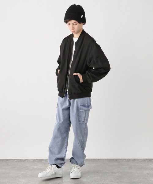 GLOBAL WORK（グローバルワーク）の「スゴラクデニムカーゴパンツ/990894（デニムパンツ・キッズ・ライトブルー・120cm/130cm/140cm/150cm/160cm/170cm）」の12枚目の写真