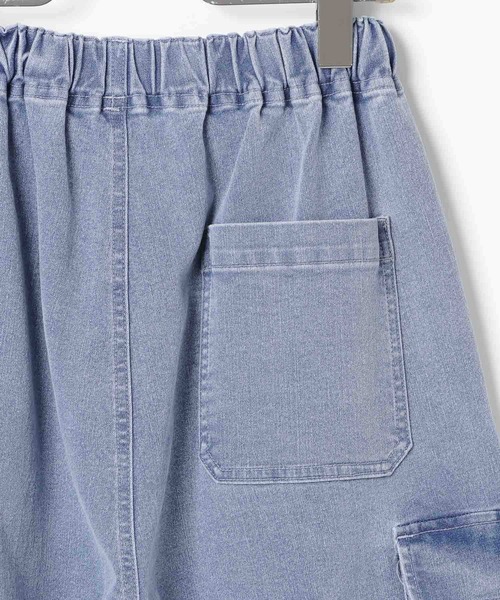 GLOBAL WORK（グローバルワーク）の「スゴラクデニムカーゴパンツ/990894（デニムパンツ・キッズ・ライトブルー・120cm/130cm/140cm/150cm/160cm/170cm）」の4枚目の写真