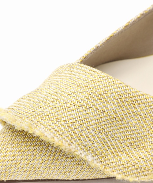 LE TALON(ルタロン)の「3.5cmポインテッドラッフルパンプス(パンプス・レディース・イエロー/チャコールグレー/アイボリー・22.5cm/24.5cm/24cm/22cm/23cm/23.5cm/25cm)」の13枚目の写真