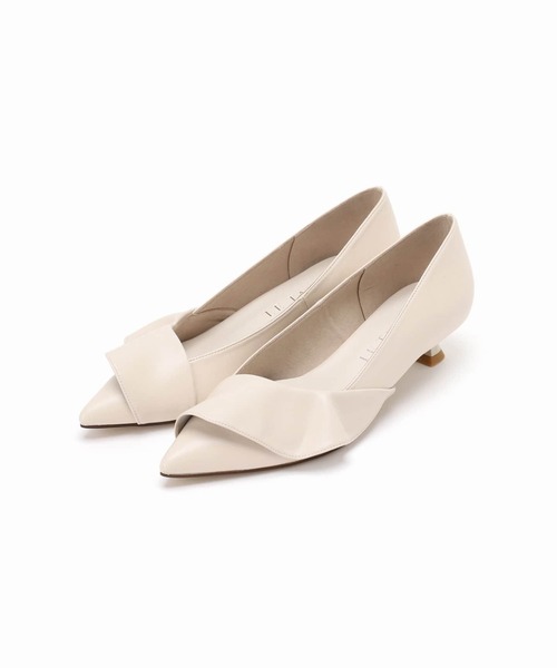 LE TALON(ルタロン)の「3.5cmポインテッドラッフルパンプス(パンプス・レディース・イエロー/チャコールグレー/アイボリー・22.5cm/24.5cm/24cm/22cm/23cm/23.5cm/25cm)」の15枚目の写真