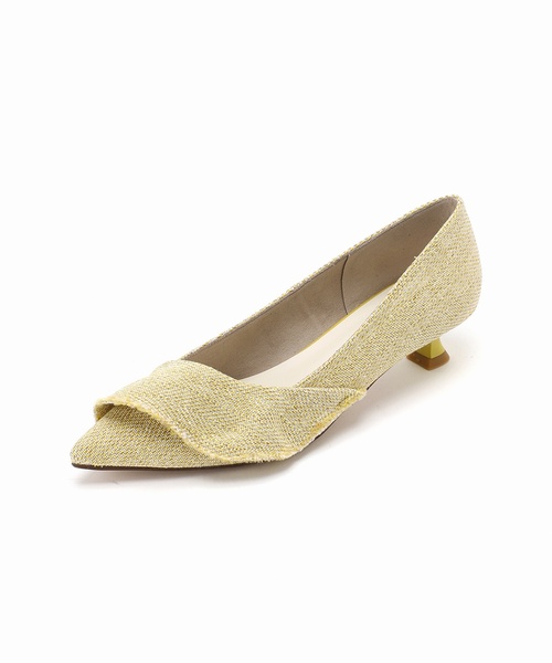 LE TALON(ルタロン)の「3.5cmポインテッドラッフルパンプス(パンプス・レディース・イエロー/チャコールグレー/アイボリー・22.5cm/24.5cm/24cm/22cm/23cm/23.5cm/25cm)」の16枚目の写真