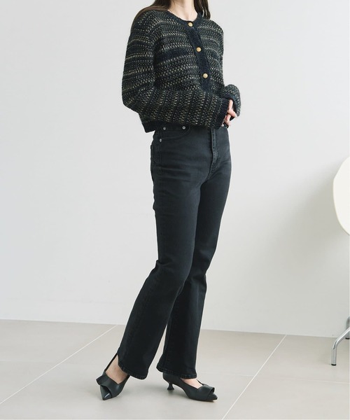 LE TALON(ルタロン)の「3.5cmポインテッドラッフルパンプス(パンプス・レディース・イエロー/チャコールグレー/アイボリー・22.5cm/24.5cm/24cm/22cm/23cm/23.5cm/25cm)」の22枚目の写真