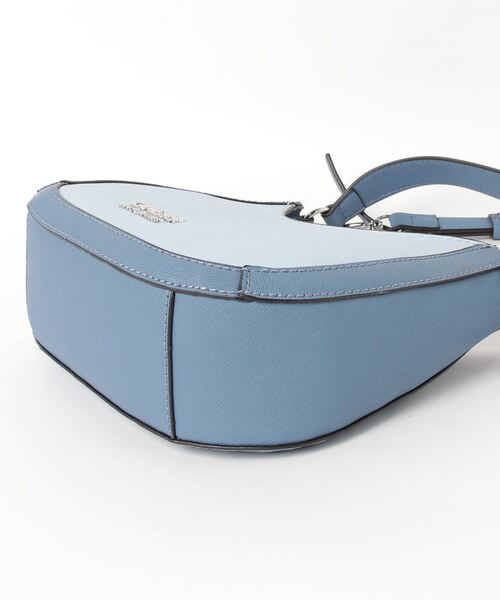 Guess（ゲス）の「ADILYN Crossbody Top Zip（ショルダーバッグ・レディース・ライトピンク/インディゴブルー・ONE SIZE）」の4枚目の写真