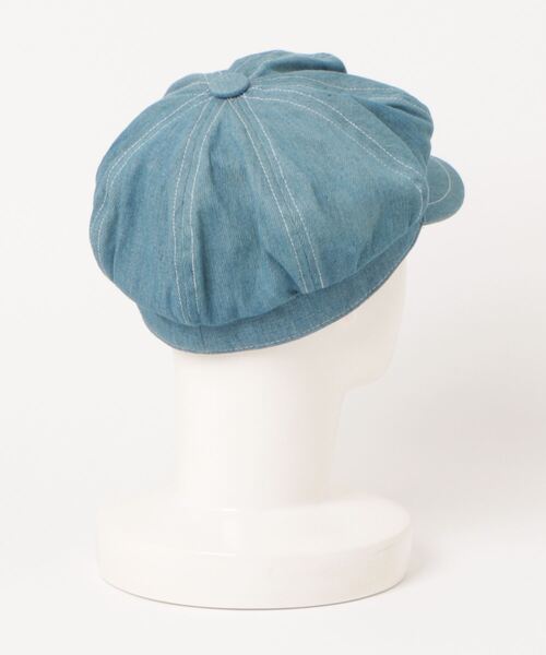 SPIGA（スピーガ）の「ﾃﾞﾆﾑｷｬｽｹｯﾄ（キャスケット・レディース・ブルー・FREE）」の2枚目の写真