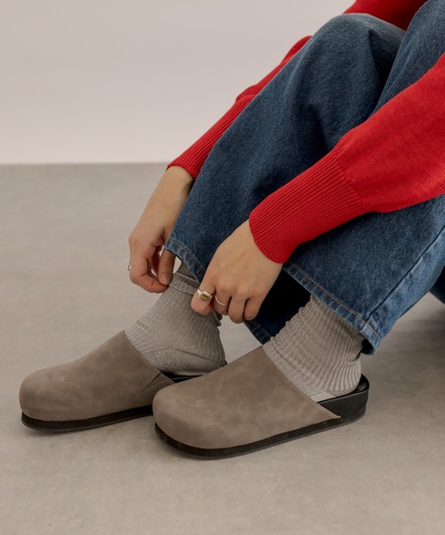 RIVE DROITE（リヴドロワ）の「R.good(アールドットグッド)/サボ（その他シューズ・レディース・ブラック/グレー/ベージュ・S/M/L）」の10枚目の写真