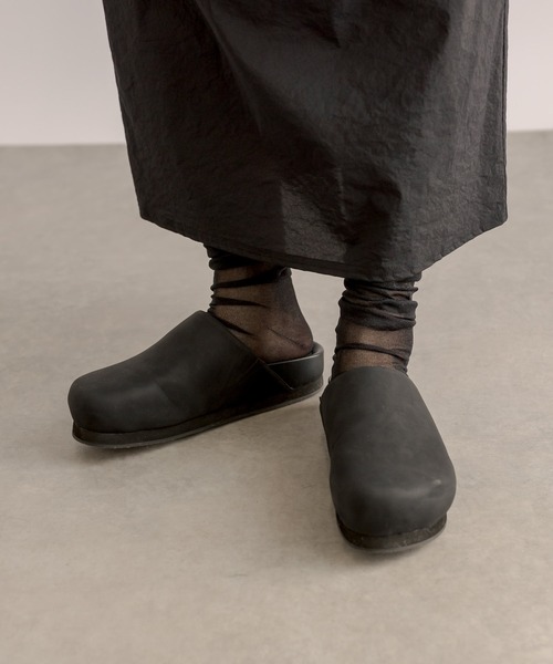 RIVE DROITE（リヴドロワ）の「R.good(アールドットグッド)/サボ（その他シューズ・レディース・ブラック/グレー/ベージュ・S/M/L）」の5枚目の写真