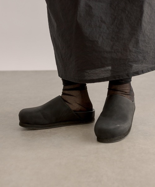 RIVE DROITE（リヴドロワ）の「R.good(アールドットグッド)/サボ（その他シューズ・レディース・ブラック/グレー/ベージュ・S/M/L）」の4枚目の写真