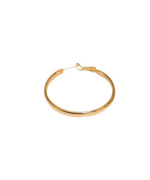 DiamondHearts（ダイヤモンドハーツ）の「片耳用 メタルフープピアス（ピアス（片耳用）・レディース・ゴールド/シルバー・FREE）」の4枚目の写真