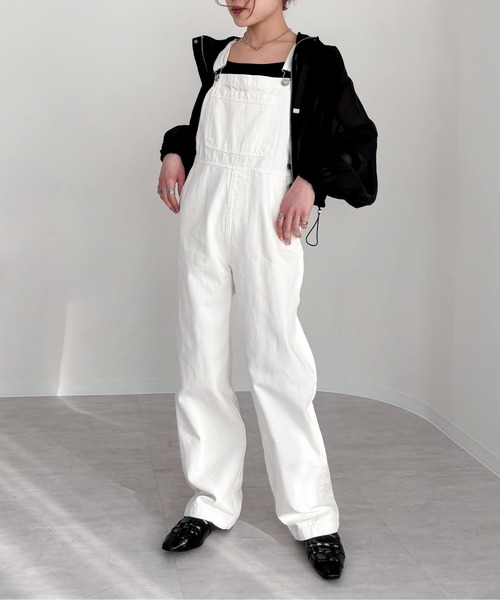 EPIMI E'PIMMY（エピミエピミー）の「シアーマウンテンショートパーカー（マウンテンパーカー・レディース・ブラック/オフホワイト・MEDIUM）」の7枚目の写真