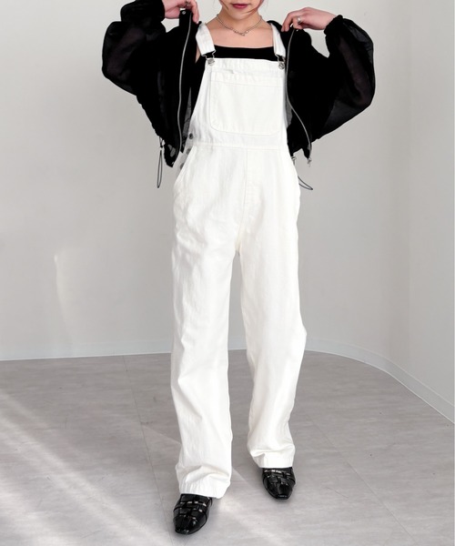 EPIMI E'PIMMY（エピミエピミー）の「シアーマウンテンショートパーカー（マウンテンパーカー・レディース・ブラック/オフホワイト・MEDIUM）」の8枚目の写真