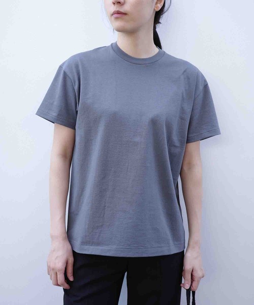 ENCIRCLE(エンサークル)の「【ENCIRCLE/エンサークル】Classic T/クラシックティー(Tシャツ)(Tシャツ/カットソー・レディース・ホワイト/チャコールグレー/ブラック・2/1)」の3枚目の写真