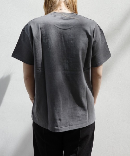 ENCIRCLE(エンサークル)の「【ENCIRCLE/エンサークル】Classic T/クラシックティー(Tシャツ)(Tシャツ/カットソー・レディース・ホワイト/チャコールグレー/ブラック・2/1)」の18枚目の写真