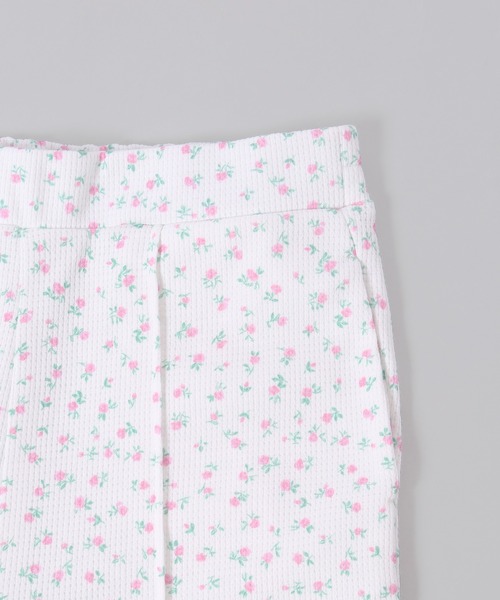 WC（ダブル シー）の「リトルフラワーワッフルフリルパンツ（その他パンツ・レディース・ピンク/サックスブルー・FREE）」の8枚目の写真
