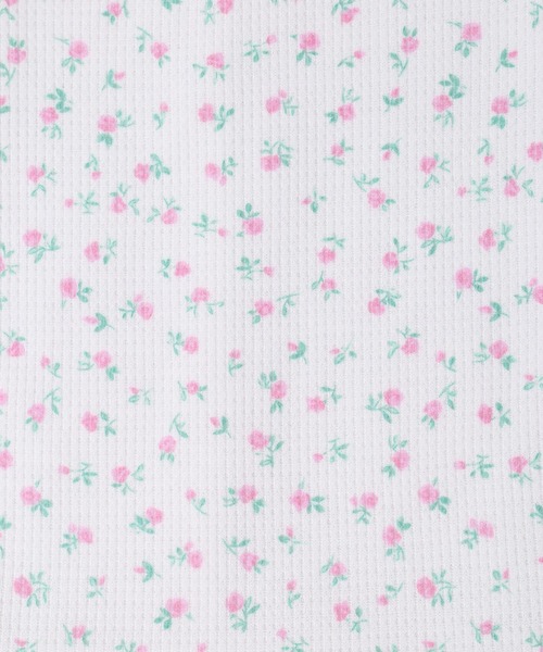 WC（ダブル シー）の「リトルフラワーワッフルフリルパンツ（その他パンツ・レディース・ピンク/サックスブルー・FREE）」の12枚目の写真