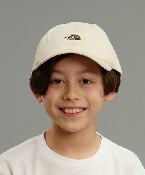 THE NORTH FACE（ザノースフェイス）の「THE NORTH FACE/ザ・ノース・フェイス  KIDS' SMALL LOGO CAP キッズ NNJ02407（キャップ・キッズ・アーミー/パープル/ベージュ/ブラック/ライラック/タン/キナリ・FREE）」の4枚目の写真