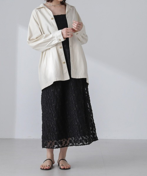 【セール】コットンシャツジャケット(シャツ/ブラウス)|nano・universe(ナノユニバース)