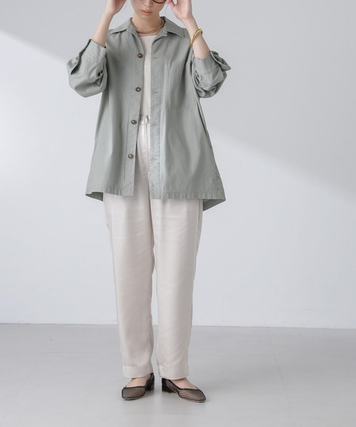 【セール】コットンシャツジャケット(シャツ/ブラウス)|nano・universe(ナノユニバース)