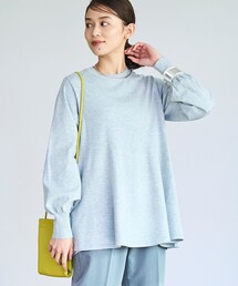 ペプラム」に該当するニット/セーター（グレー/灰色系