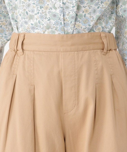 studio CLIP（スタディオクリップ）の「《days》柔らかタックチノパンツ[プチ・プラスサイズあり]（チノパンツ・レディース・ベージュ/ネイビー/グレー・MEDIUM/ﾌﾘｰ(L)/PF/LARGE）」の21枚目の写真