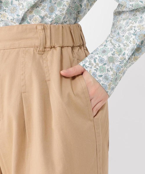 studio CLIP（スタディオクリップ）の「《days》柔らかタックチノパンツ[プチ・プラスサイズあり]（チノパンツ・レディース・ベージュ/ネイビー/グレー・MEDIUM/ﾌﾘｰ(L)/PF/LARGE）」の22枚目の写真