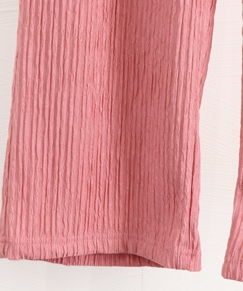 Miniministore(ミニミニストア)の「セミワイドパンツハイウエストロングパンツ(その他パンツ・レディース・ブラック/アイボリー/ラベンダー/ピンク・FREE)」の10枚目の写真