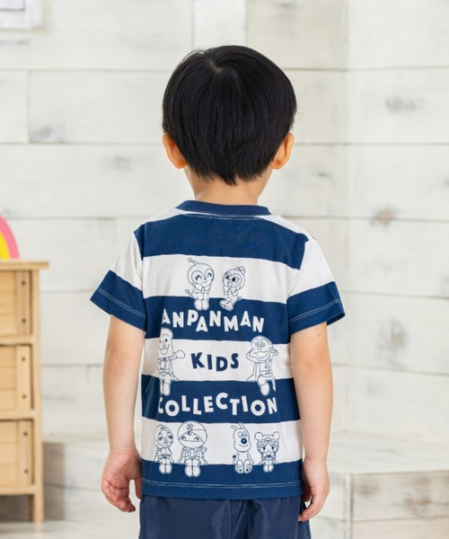 ANPANMAN KIDS COLLECTION(アンパンマンキッズコレクション)の「足ぶらぶらTシャツ(Tシャツ/カットソー・キッズ・ネイビー/レッド・100cm/90cm/120cm/110cm)」の9枚目の写真