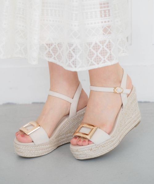 NOELA(ノエラ)の「2WAYジュートサンダル(サンダル・レディース・ベージュ/ブラウン/オフホワイト・S/M/L)」の11枚目の写真