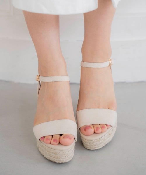 NOELA(ノエラ)の「2WAYジュートサンダル(サンダル・レディース・ベージュ/ブラウン/オフホワイト・S/M/L)」の12枚目の写真