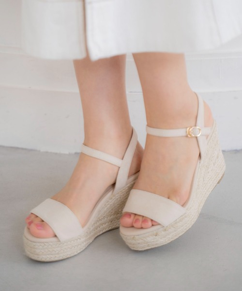 NOELA(ノエラ)の「2WAYジュートサンダル(サンダル・レディース・ベージュ/ブラウン/オフホワイト・S/M/L)」の14枚目の写真