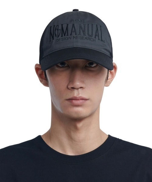 NOMANUAL】2C TRUCKER BALL CAP / 【ノーマニュアル】ロゴボール