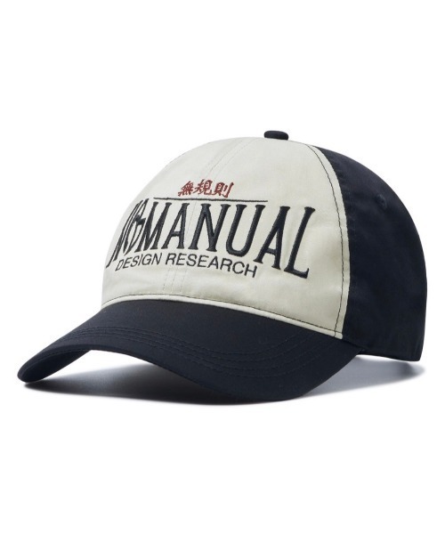 NOMANUAL】2C TRUCKER BALL CAP / 【ノーマニュアル】ロゴボール