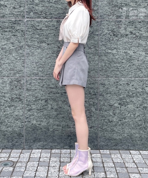 NOMAE（ノーマエ）の「スカーフ付き半袖ブラウス（シャツ/ブラウス・レディース・ホワイト系その他/ピンク/ブルー/ブラック・FREE）」の21枚目の写真