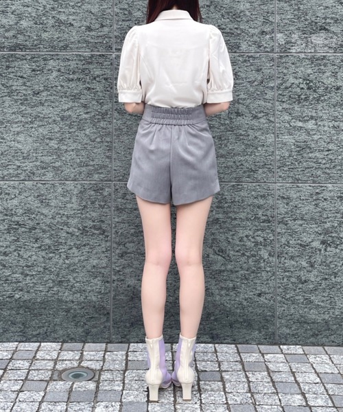 NOMAE（ノーマエ）の「スカーフ付き半袖ブラウス（シャツ/ブラウス・レディース・ホワイト系その他/ピンク/ブルー/ブラック・FREE）」の22枚目の写真