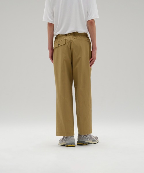 ★★New Balance★★ Herringbone wide pants BEIGE AD41PT35BE New Balance MNP1414 Beige Men Pants Beige Men Clothing