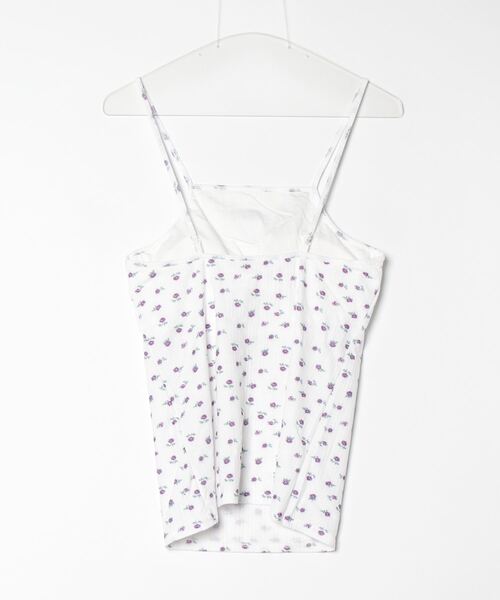 RUBY AND YOU（ルビーアンドユー）の「カップインアメリカンスリーブキャミソール（キャミソール・レディース・パープル・FREE）」の2枚目の写真