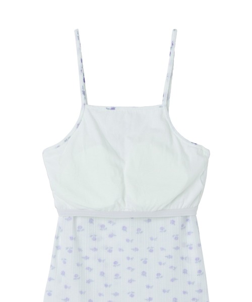 RUBY AND YOU（ルビーアンドユー）の「カップインアメリカンスリーブキャミソール（キャミソール・レディース・パープル・FREE）」の6枚目の写真