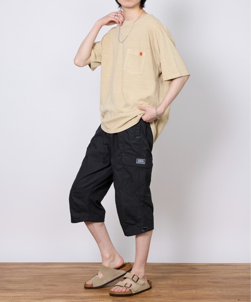 OUTDOOR PRODUCTS（アウトドアプロダクツ）の「【OUTDOOR PRODUCTS】TCウェザーカーゴ7分丈パンツ  082090（カーゴパンツ・メンズ・ブラック/ベージュ/カーキ・LL/M/L）」の9枚目の写真