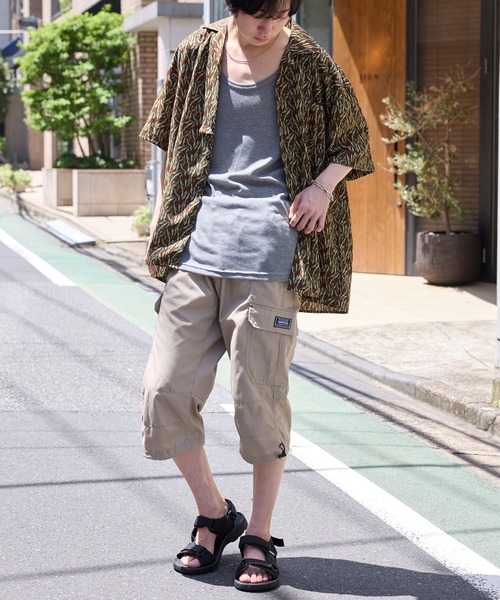 OUTDOOR PRODUCTS】TCウェザーカーゴ7分丈パンツ 082090（カーゴパンツ