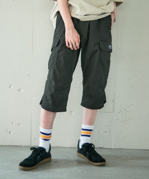 OUTDOOR PRODUCTS（アウトドアプロダクツ）の「【OUTDOOR PRODUCTS】TCウェザーカーゴ7分丈パンツ  082090（カーゴパンツ・メンズ・ブラック/ベージュ/カーキ・LL/M/L）」の18枚目の写真