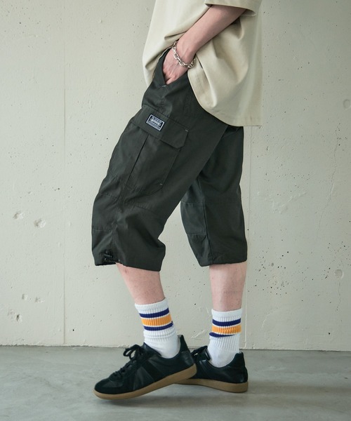 OUTDOOR PRODUCTS（アウトドアプロダクツ）の「【OUTDOOR PRODUCTS】TCウェザーカーゴ7分丈パンツ  082090（カーゴパンツ・メンズ・ブラック/ベージュ/カーキ・LL/M/L）」の21枚目の写真